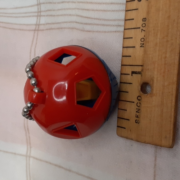 Tupperware Shape Sorting Ball Key Chain Vintage Hong Kong - Picture 4 of 5
